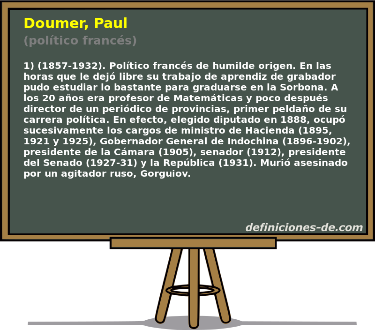 Doumer, Paul (poltico francs)