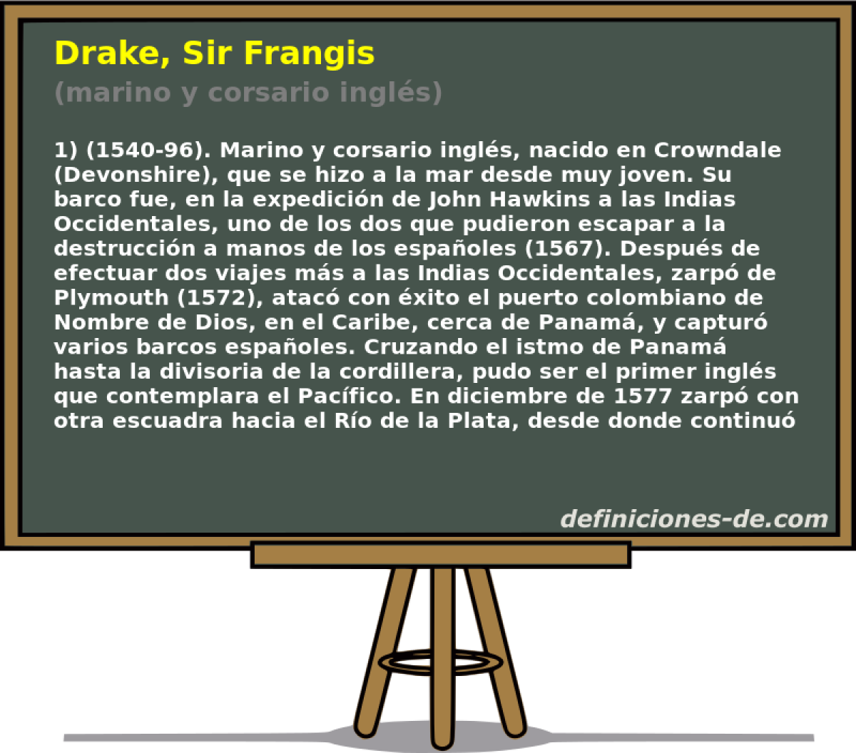 Drake, Sir Frangis (marino y corsario ingls)