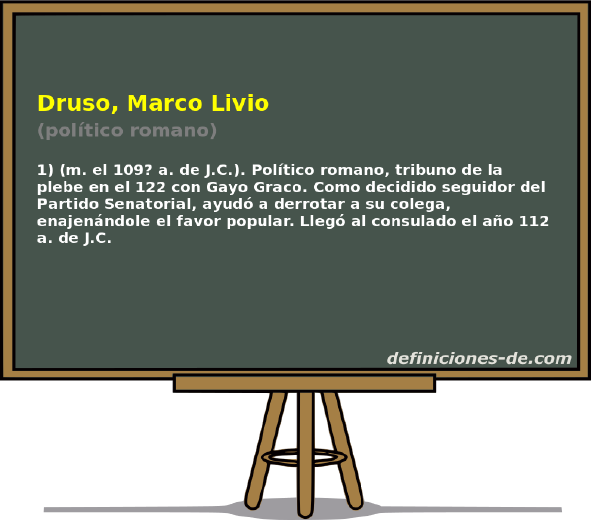 Druso, Marco Livio (poltico romano)