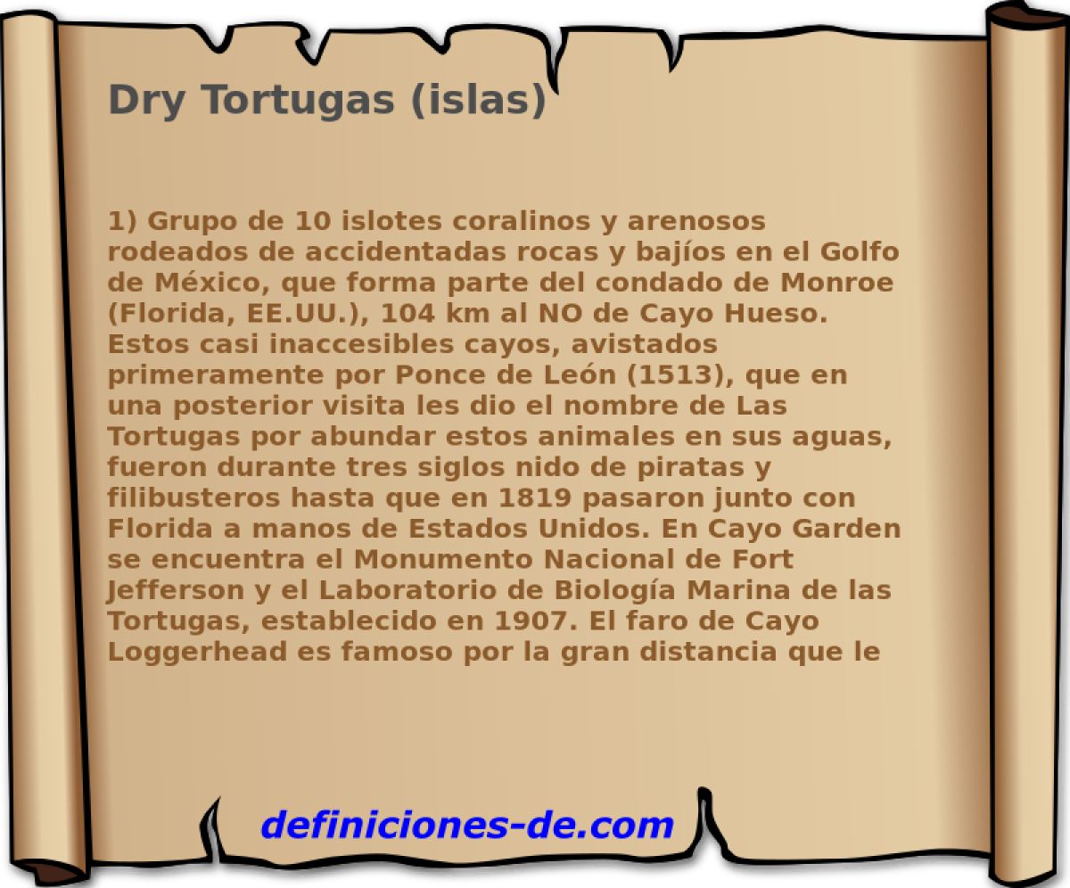 Dry Tortugas (islas) 