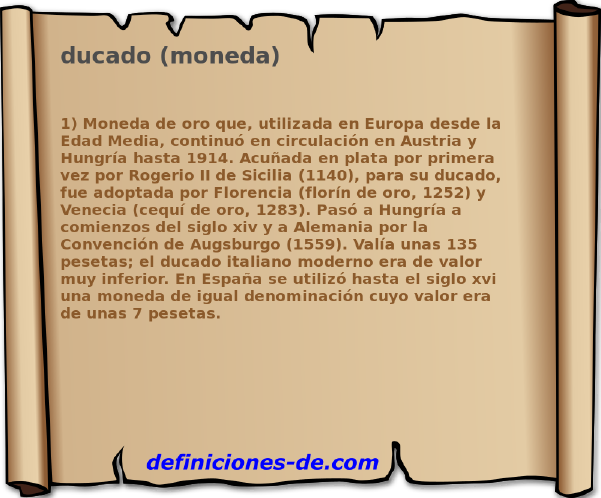 ducado (moneda) 