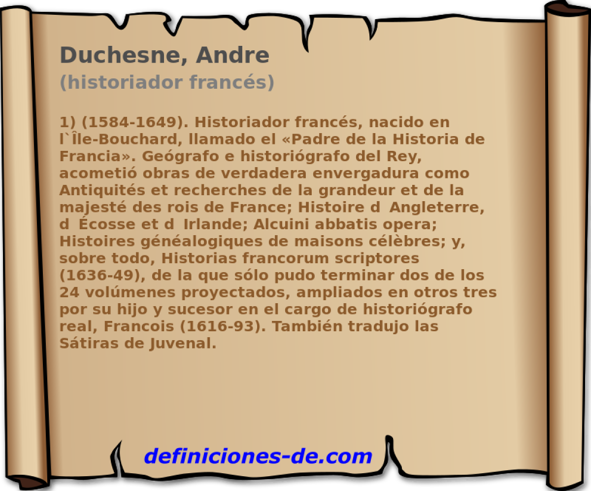 Duchesne, Andre (historiador francs)