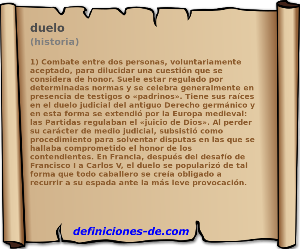 duelo (historia)