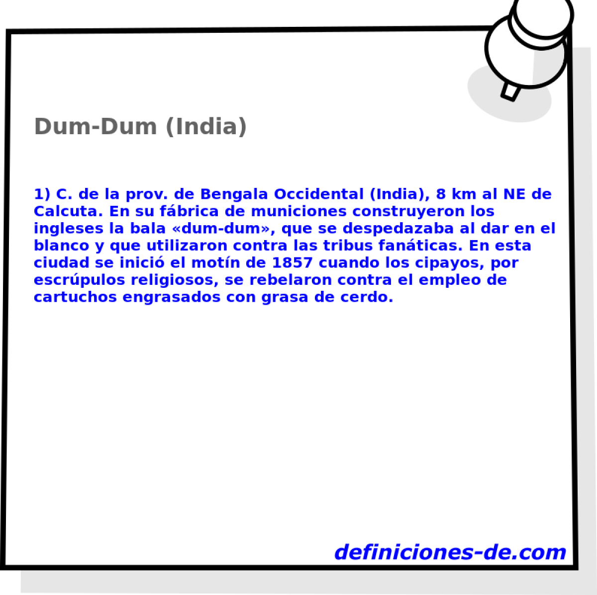 Dum-Dum (India) 