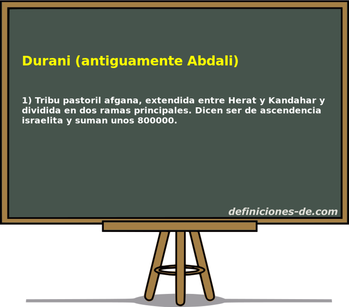 Durani (antiguamente Abdali) 
