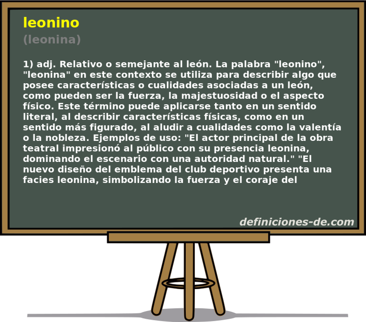 leonino (leonina)