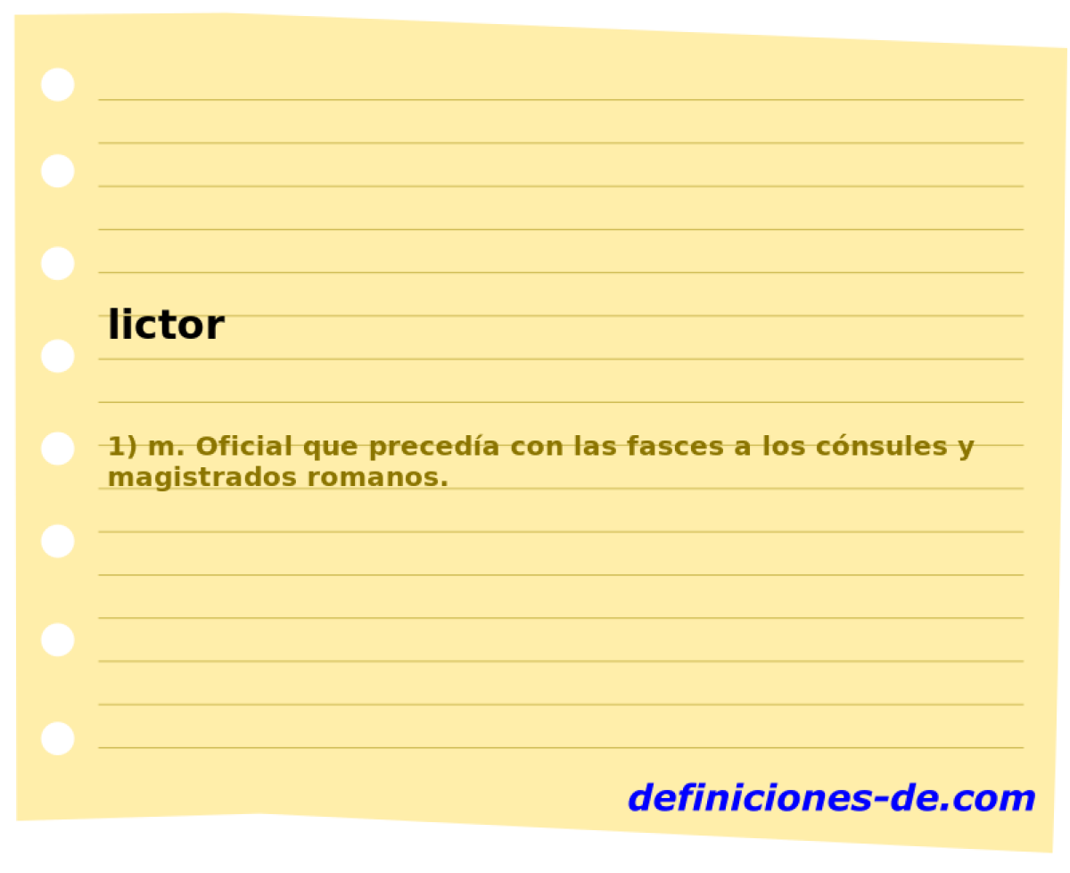 lictor 