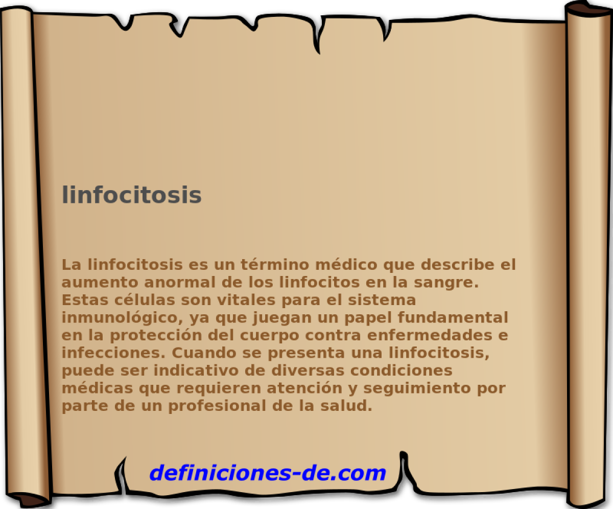 linfocitosis 