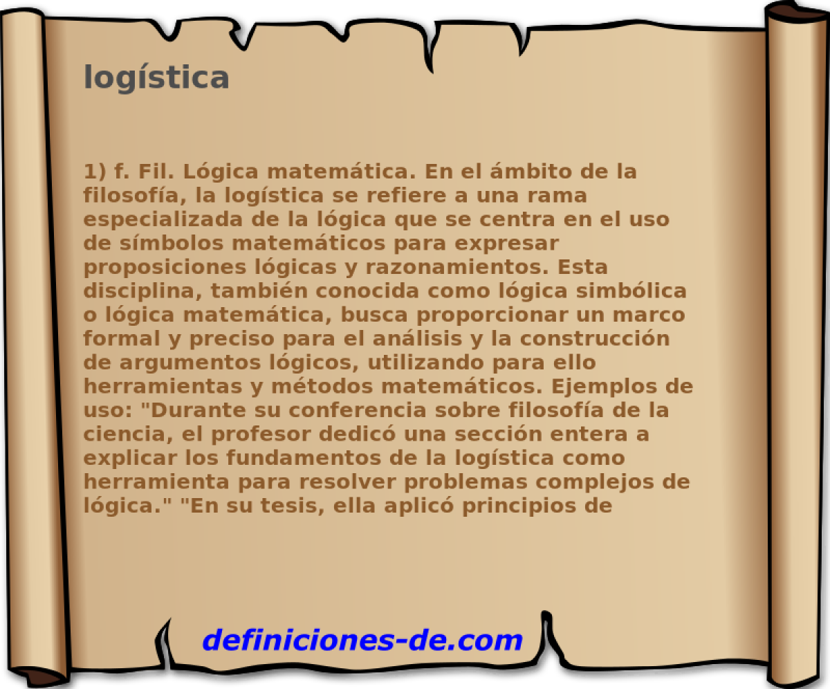 logstica 
