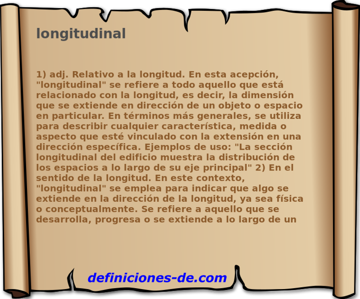 longitudinal 