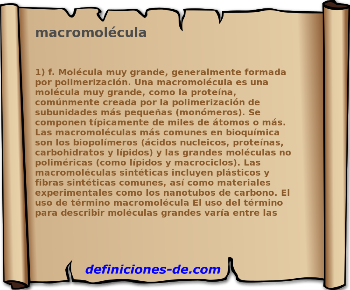 macromolcula 