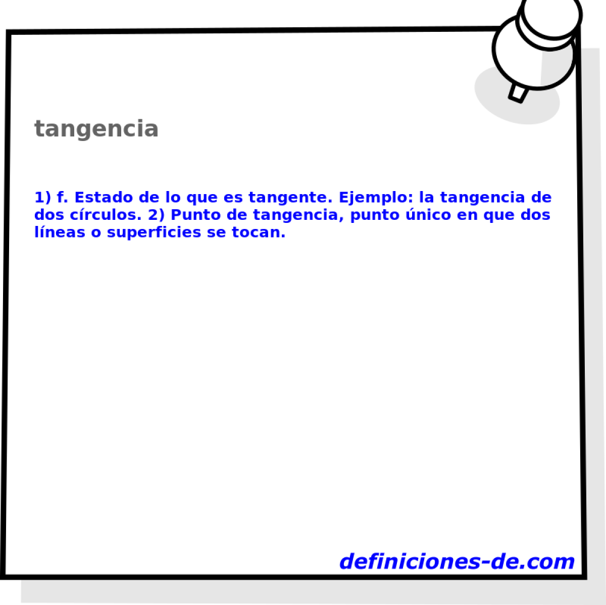 tangencia 