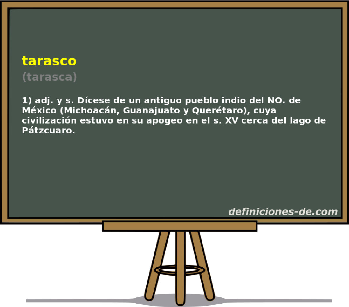 tarasco (tarasca)