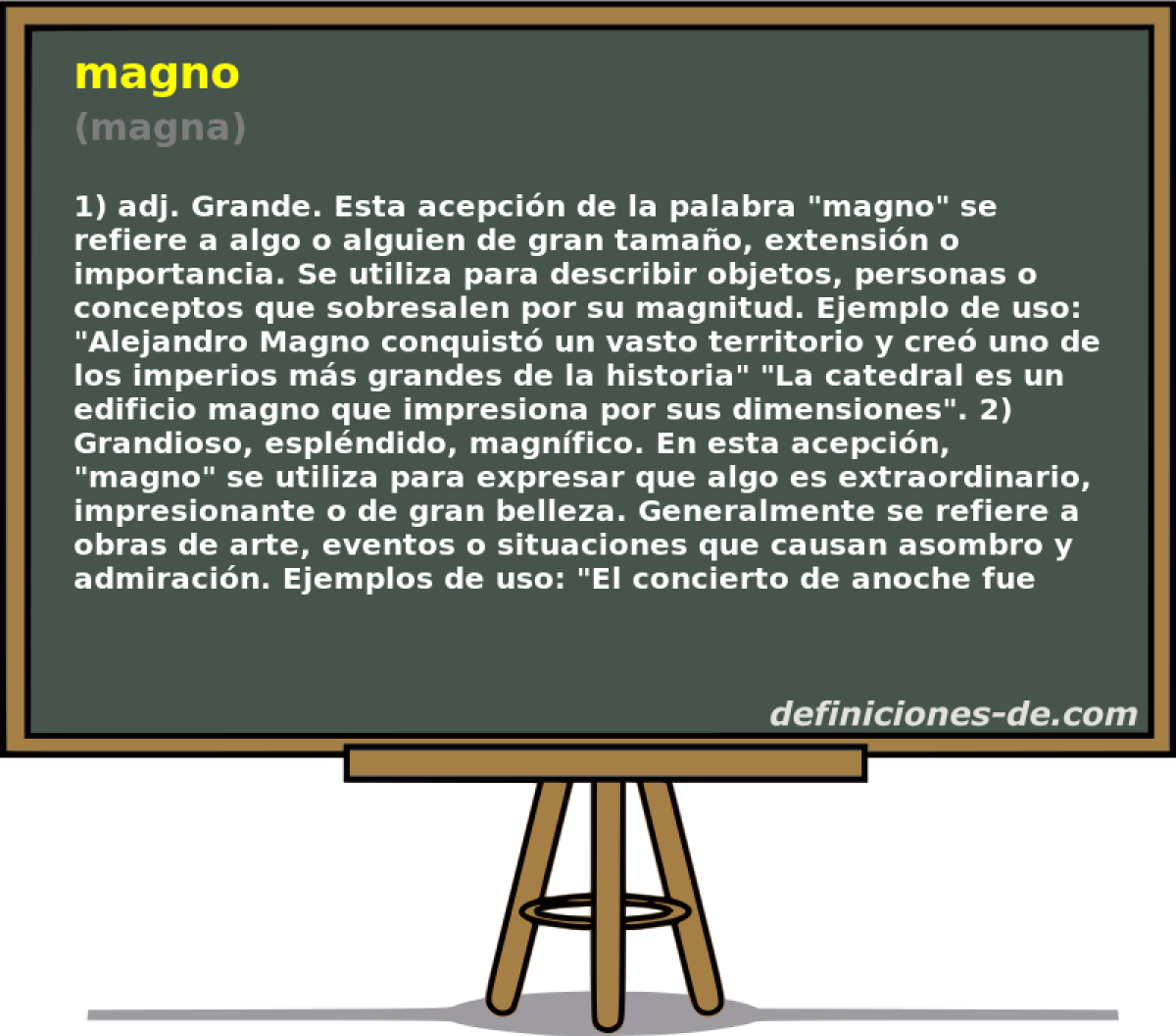 magno (magna)