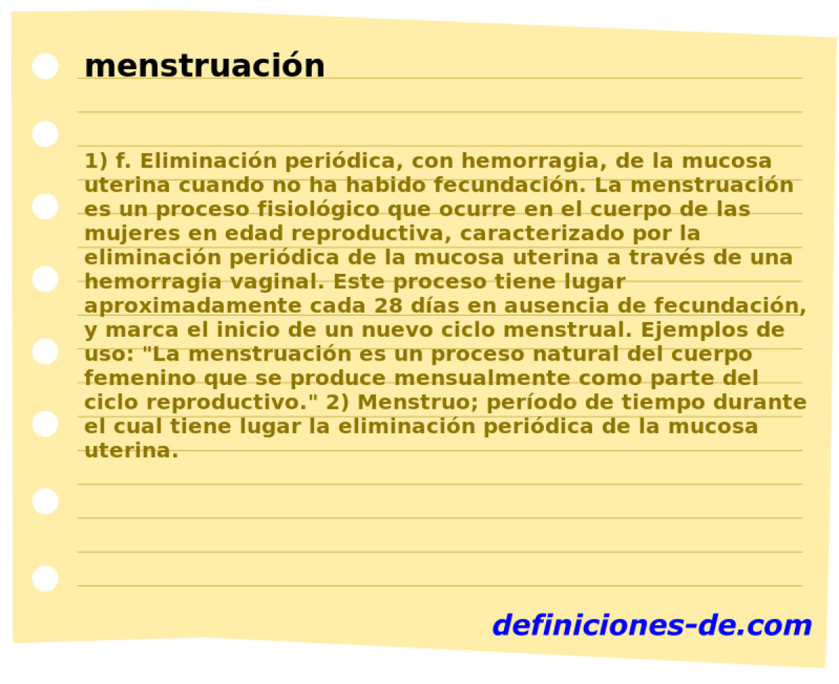 menstruacin 