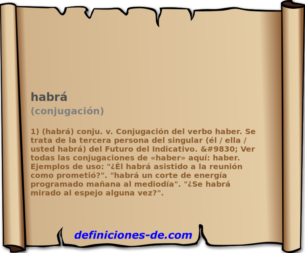 habr (conjugacin)