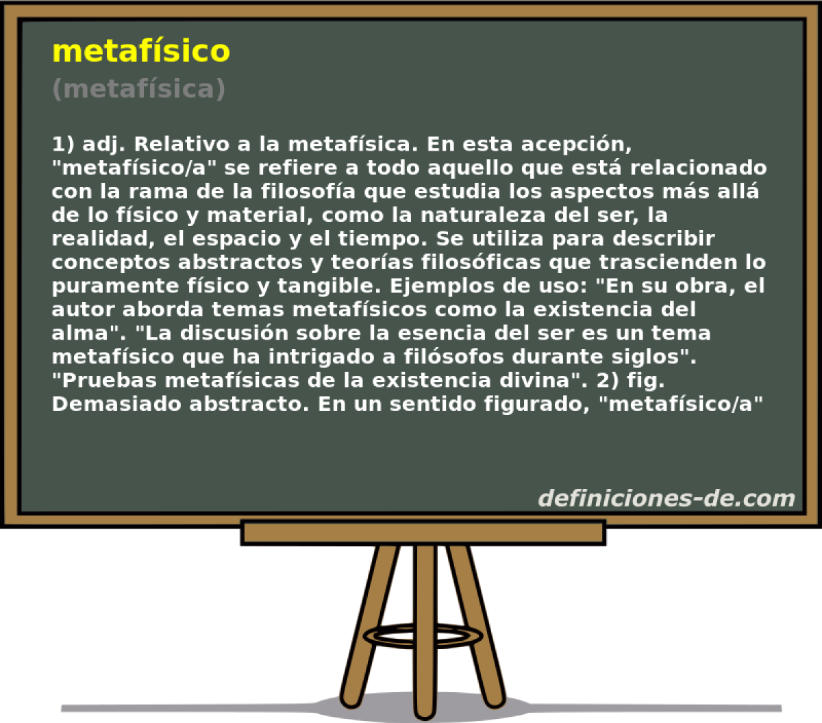 metafsico (metafsica)