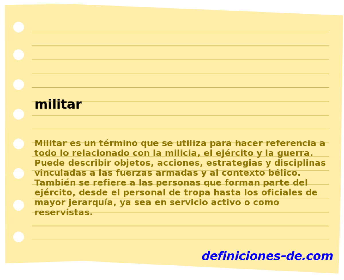 militar 