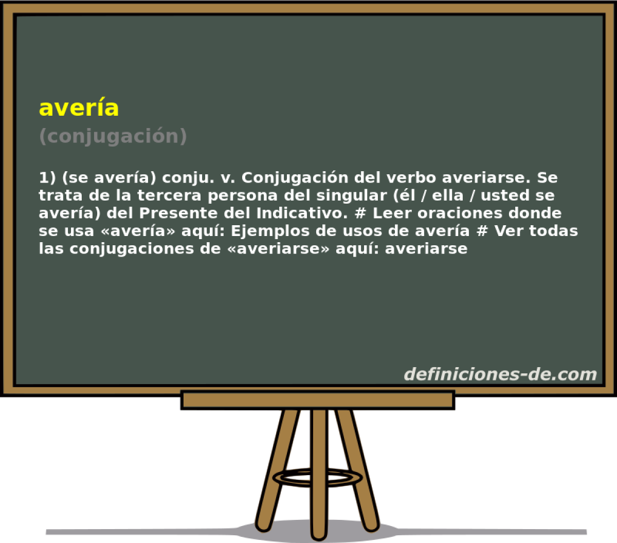 avera (conjugacin)