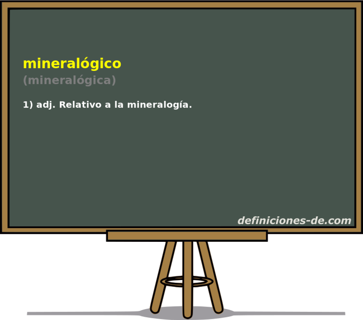 mineralgico (mineralgica)