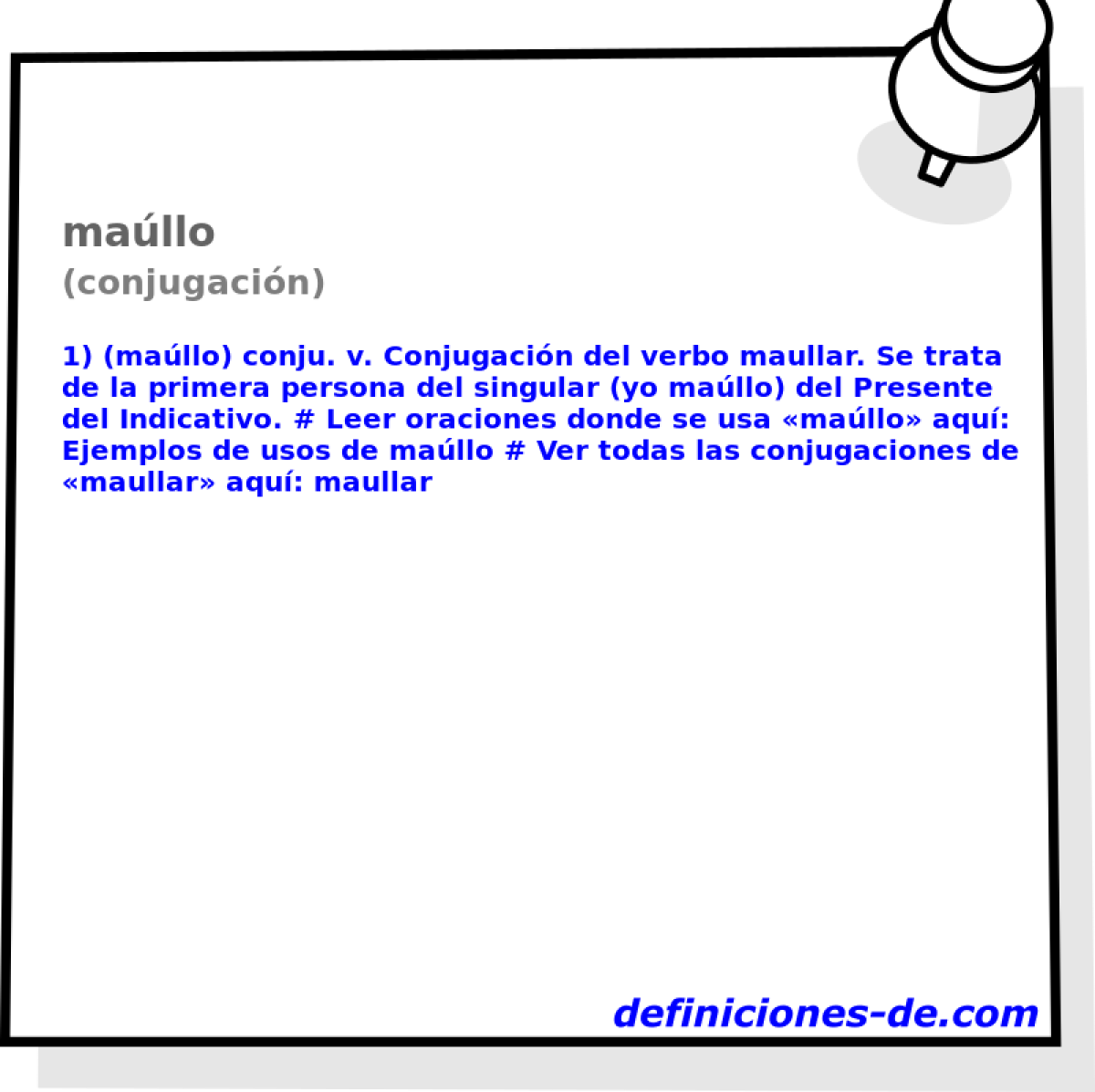 mallo (conjugacin)