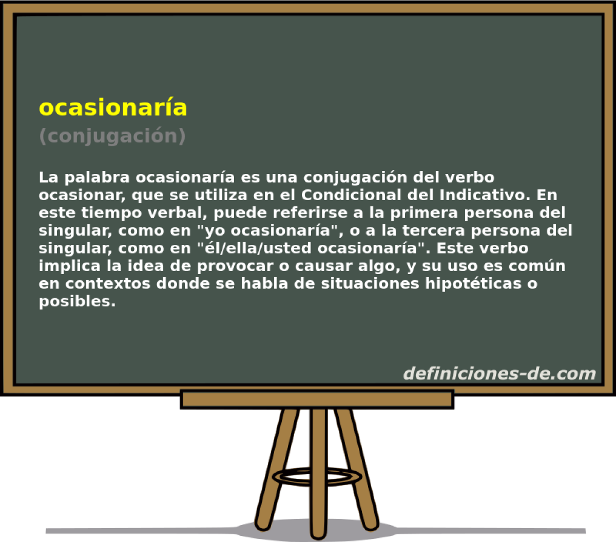 ocasionara (conjugacin)