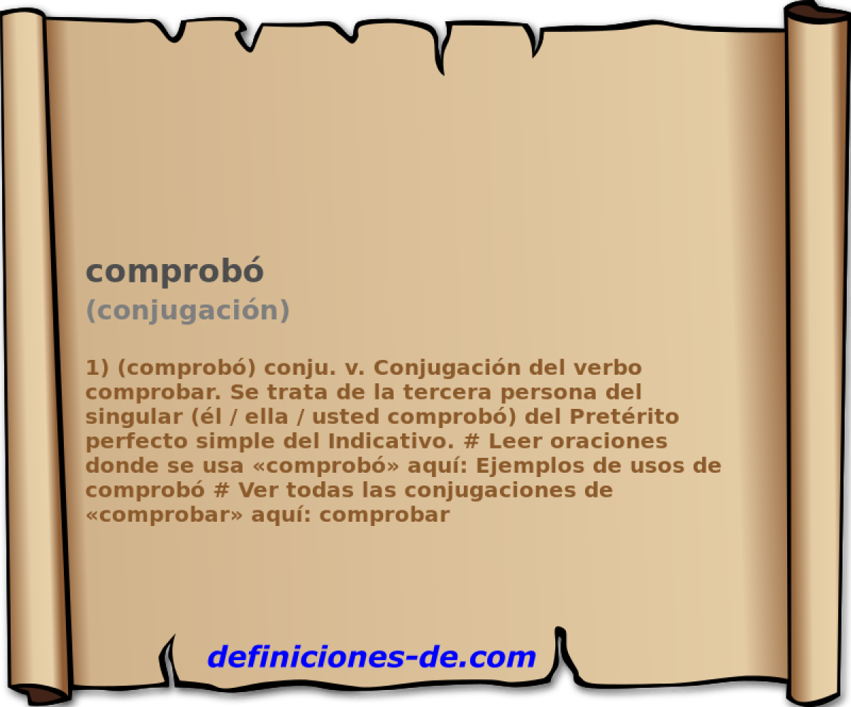 comprob (conjugacin)