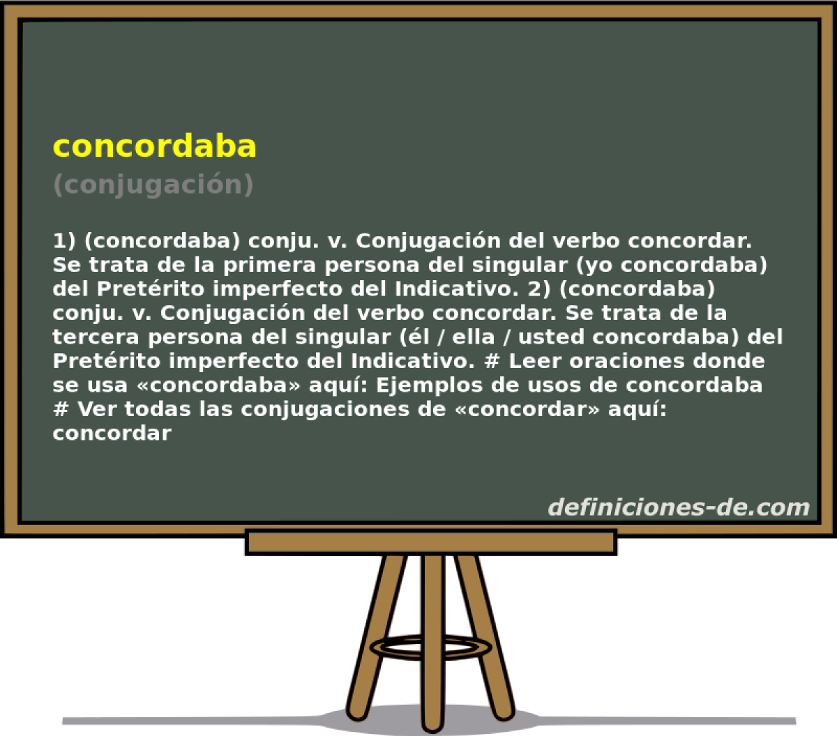 concordaba (conjugacin)