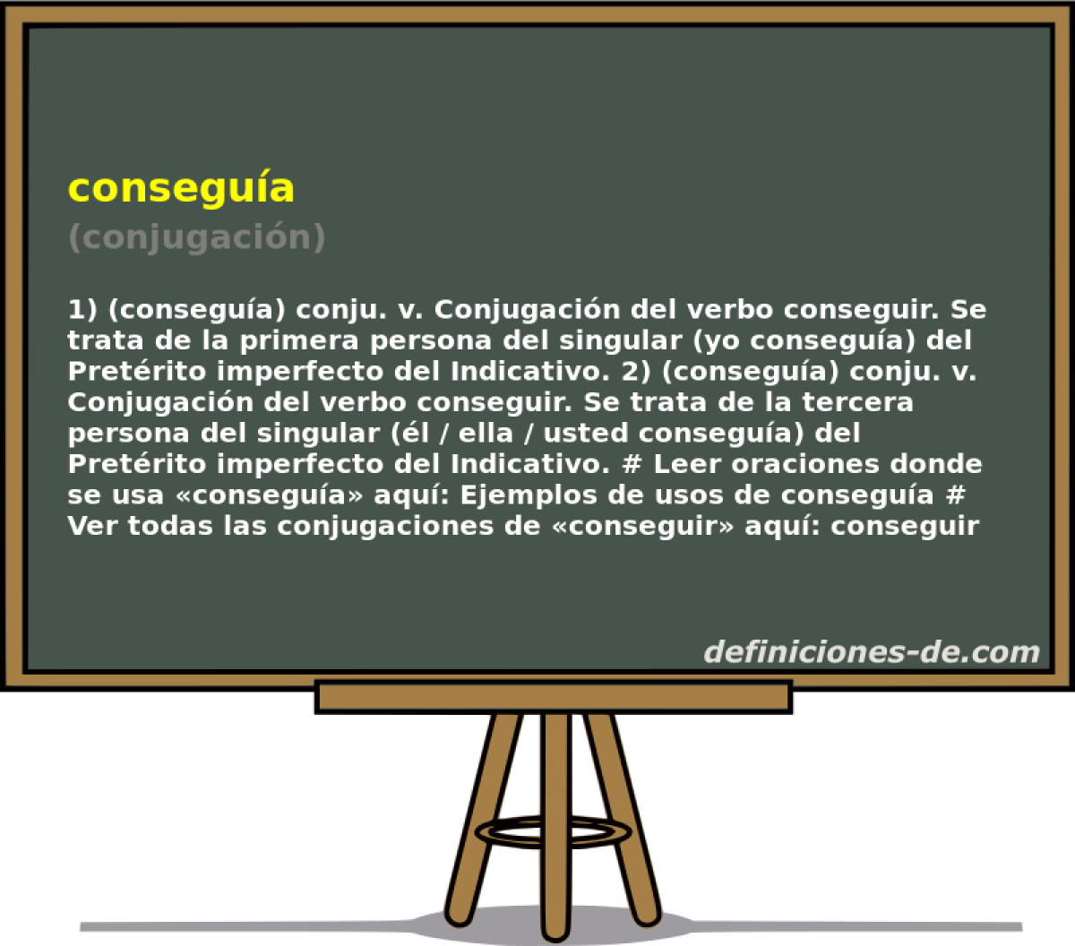 consegua (conjugacin)
