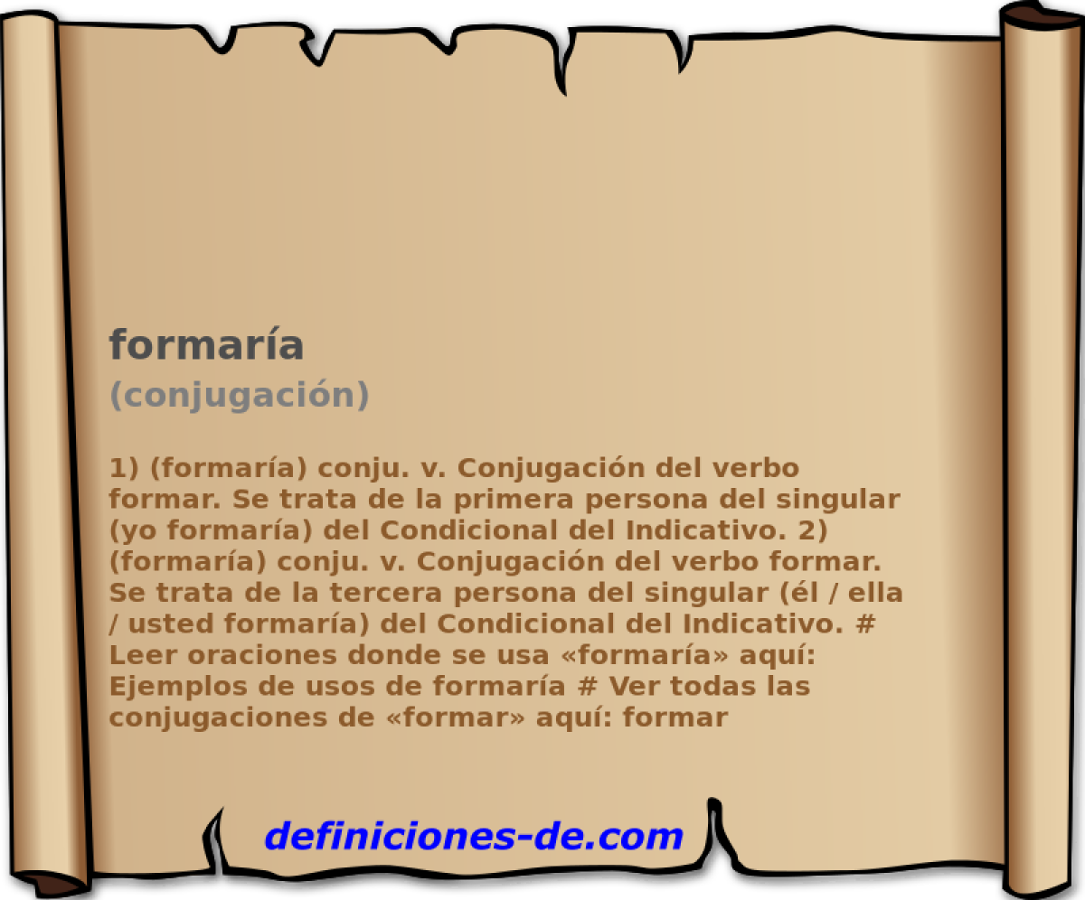 formara (conjugacin)