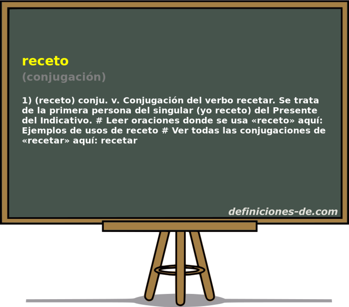 receto (conjugacin)