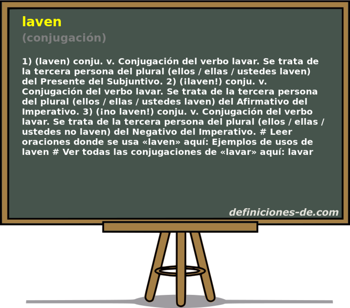 laven (conjugacin)