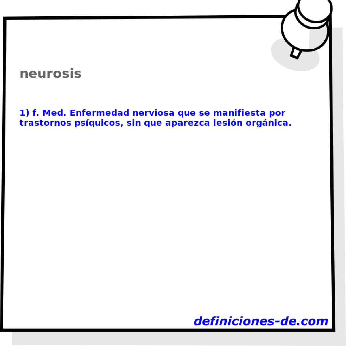 neurosis 