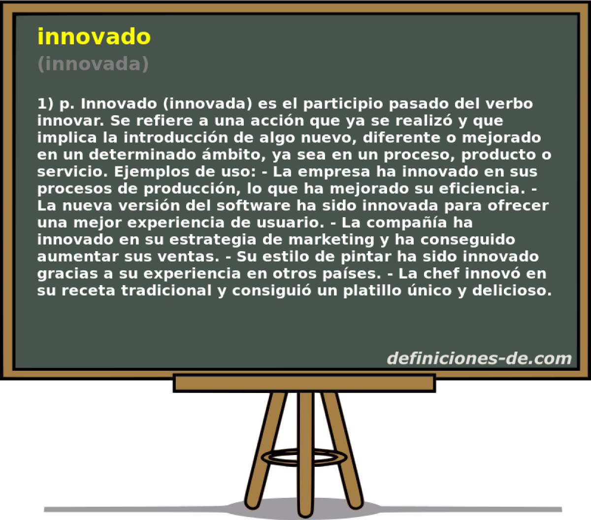innovado (innovada)