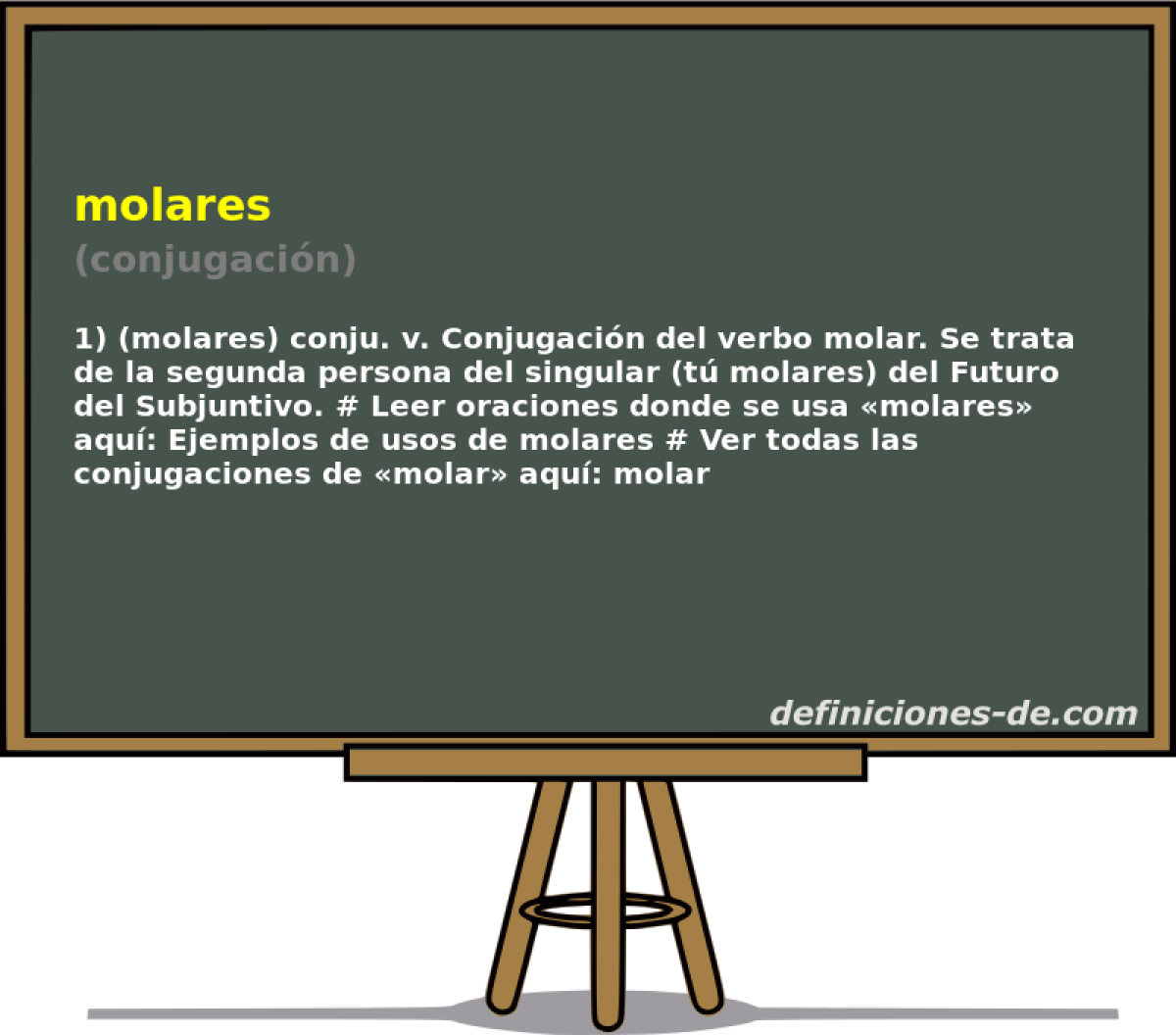 molares (conjugacin)