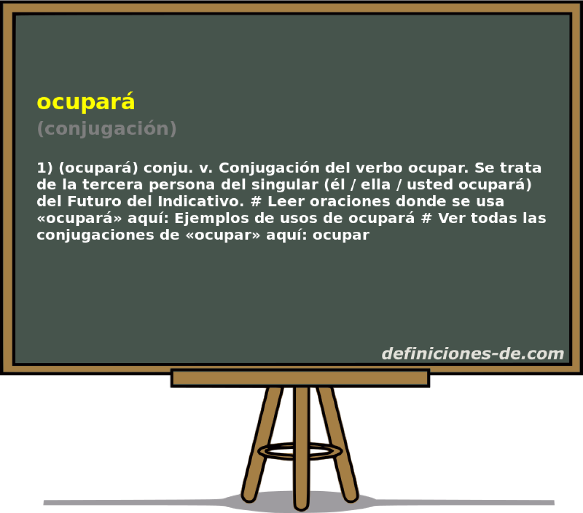 ocupar (conjugacin)