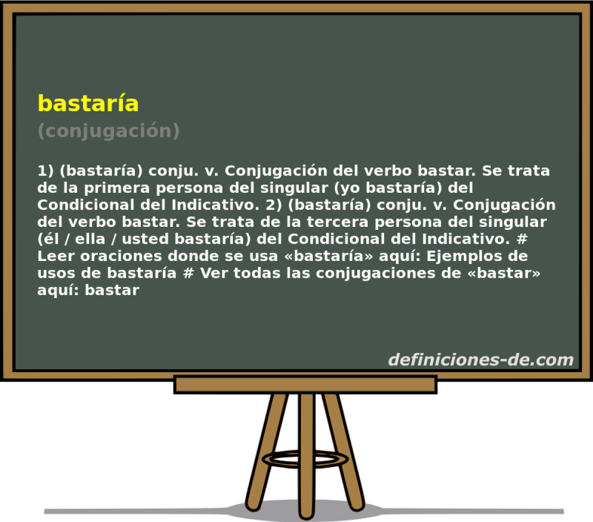 bastara (conjugacin)
