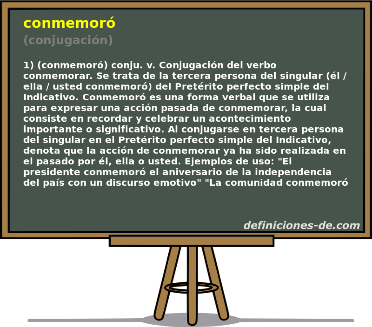 conmemor (conjugacin)