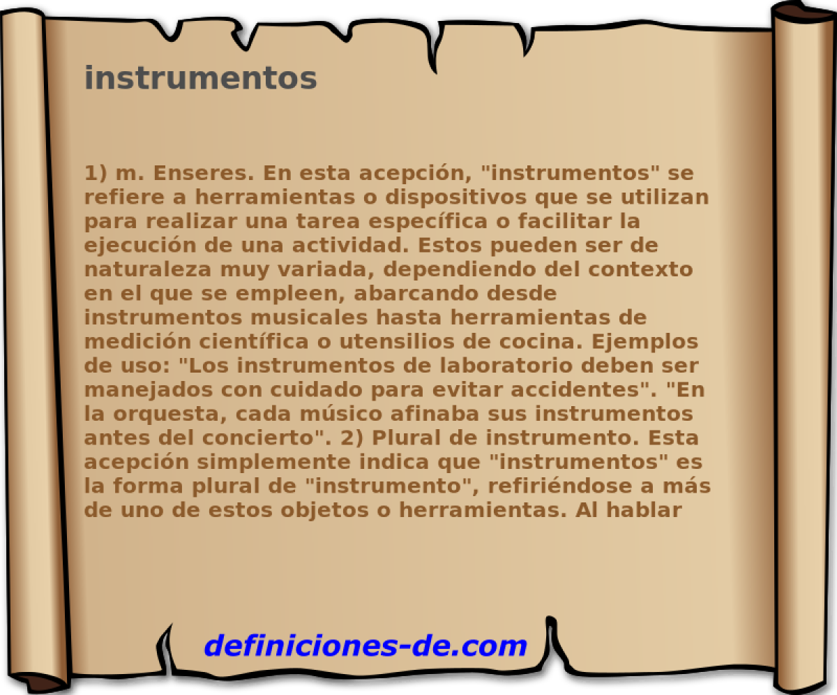 instrumentos 