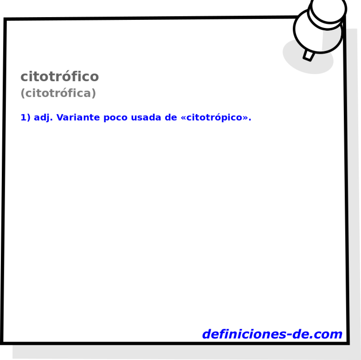 citotrfico (citotrfica)
