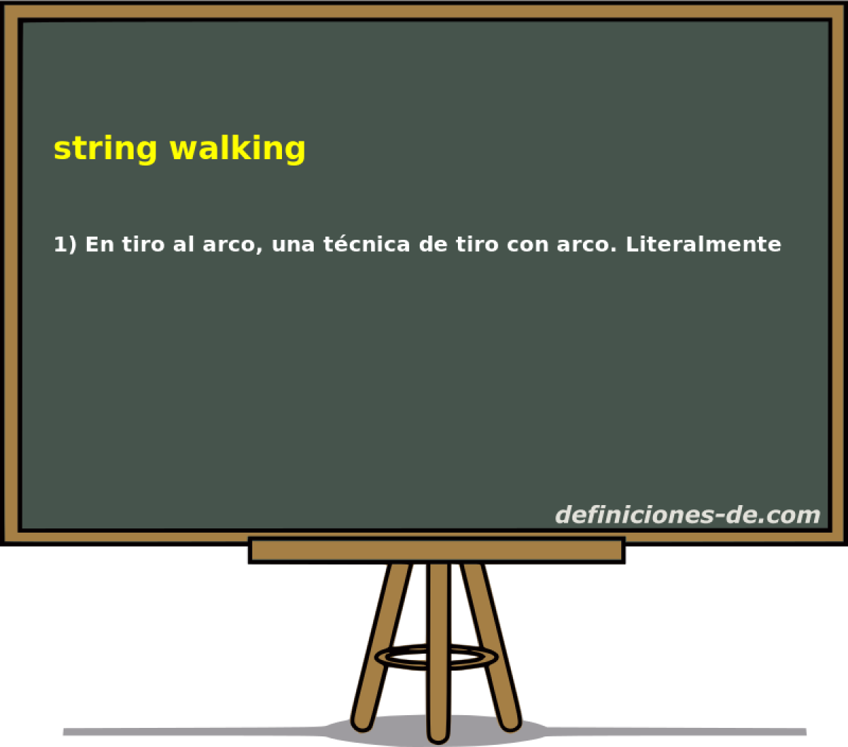 string walking 