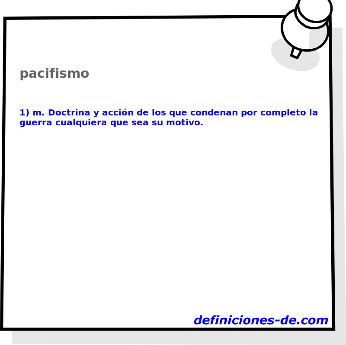 pacifismo 