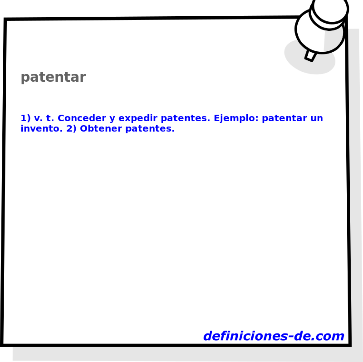 patentar 