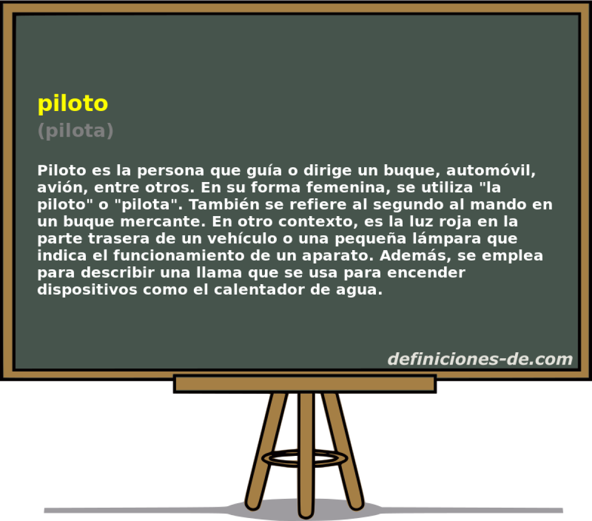 piloto (pilota)