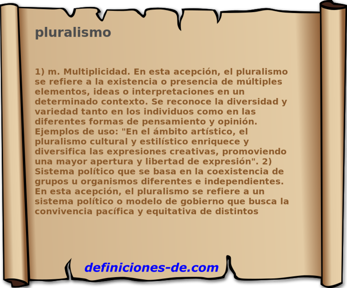 pluralismo 
