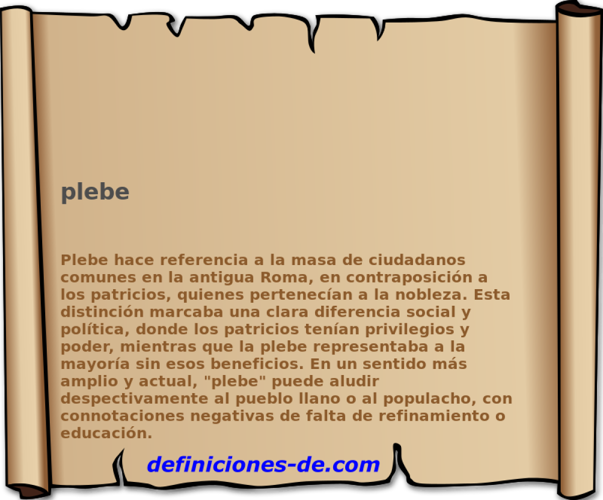 plebe 