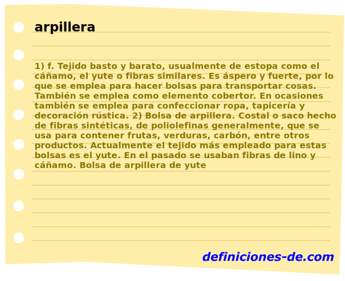 arpillera 