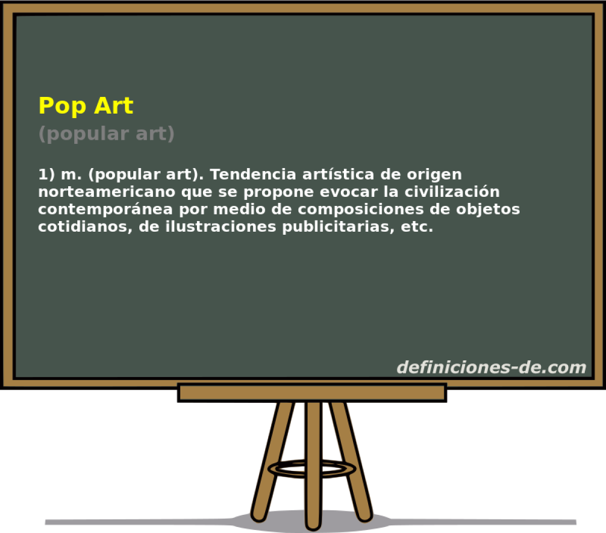 Pop Art (popular art)