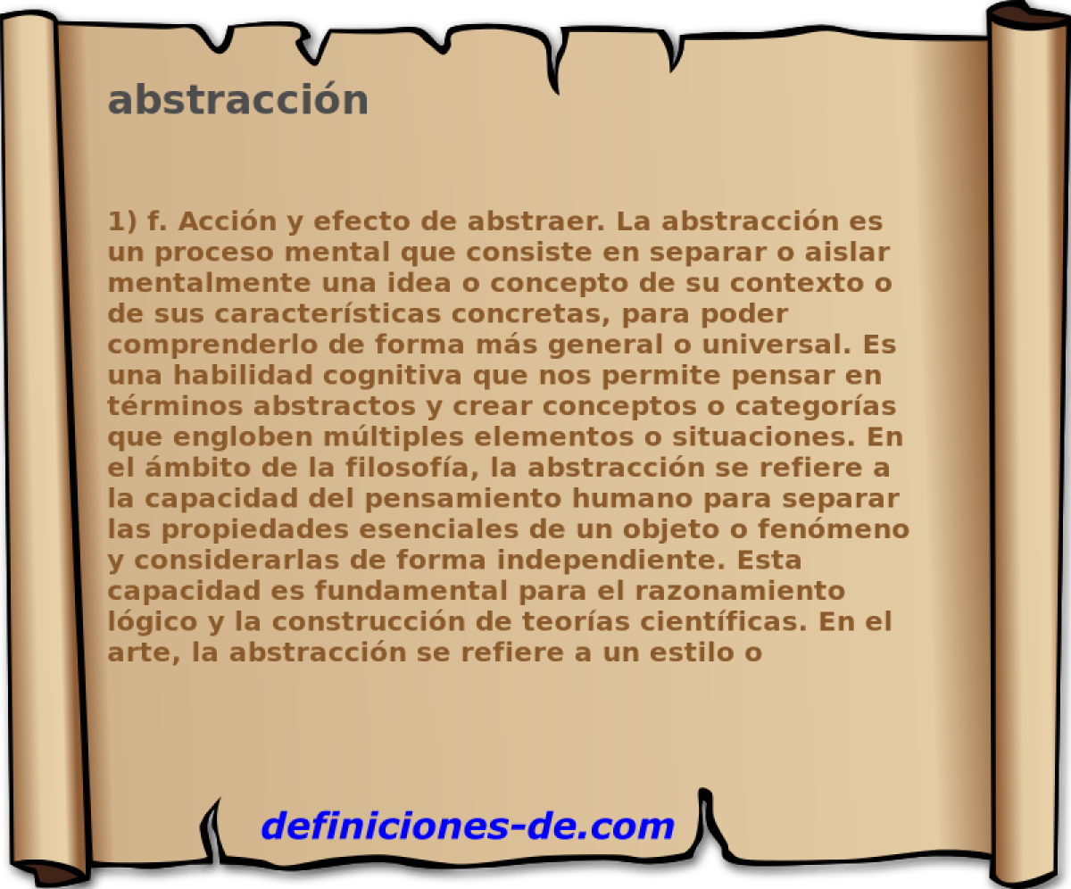 abstraccin 