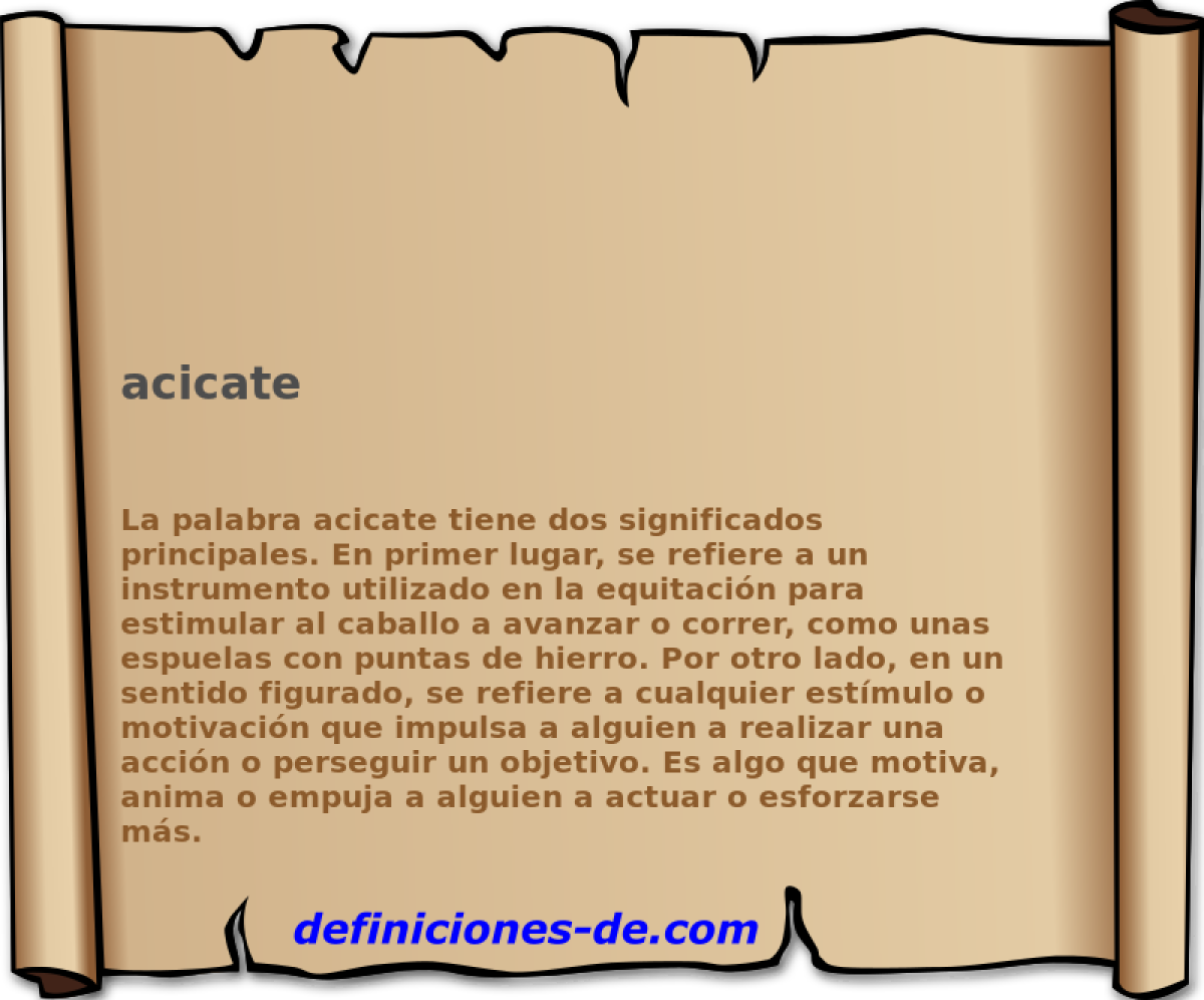 acicate 